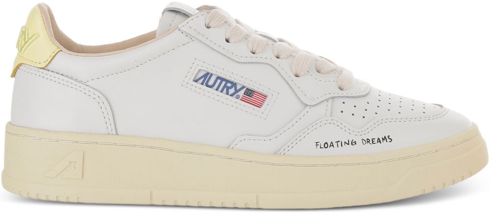 Autry Sneakers Giallo Wit