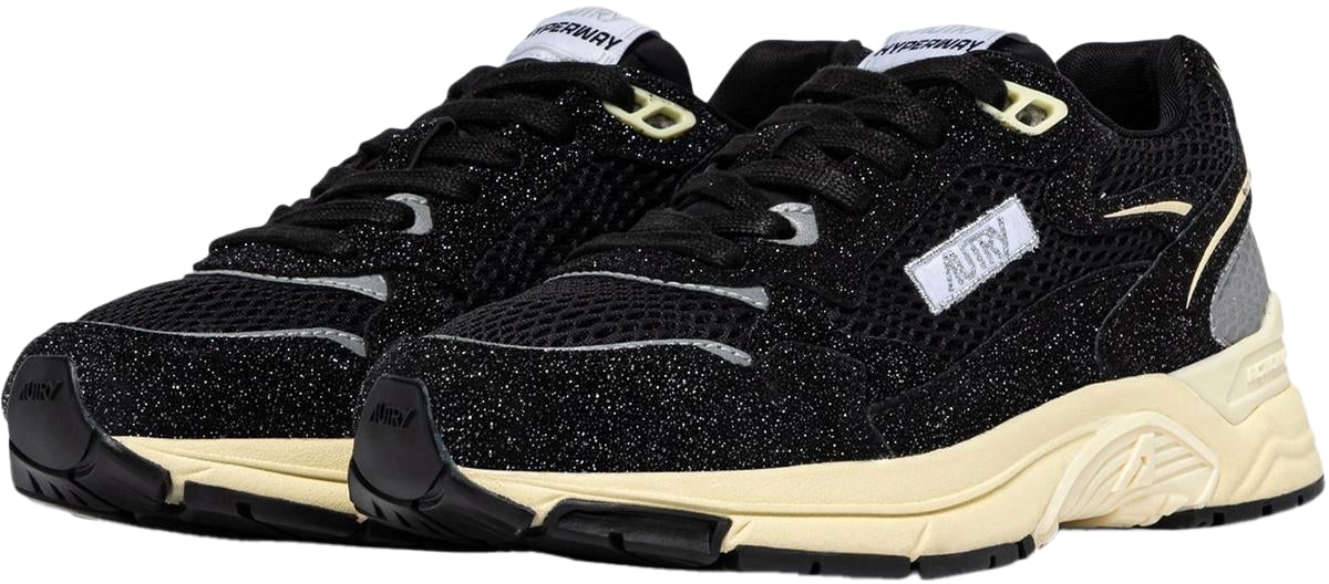 Autry Dames Hyperway Low Wom sneakers Zwart