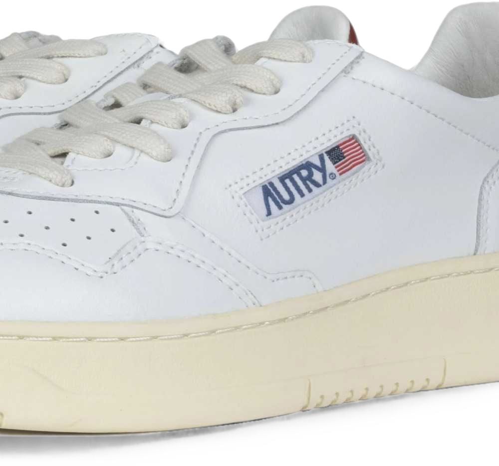 Autry Sneakers Leat/Leat Wht/Deepclaret Wit