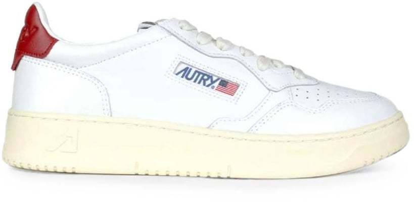 Autry Sneakers Leat/Leat Wht/Deepclaret Wit
