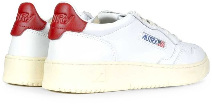 Autry Sneakers Leat/Leat Wht/Deepclaret Wit