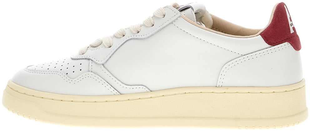Autry White leather Medalist sneakers Wit
