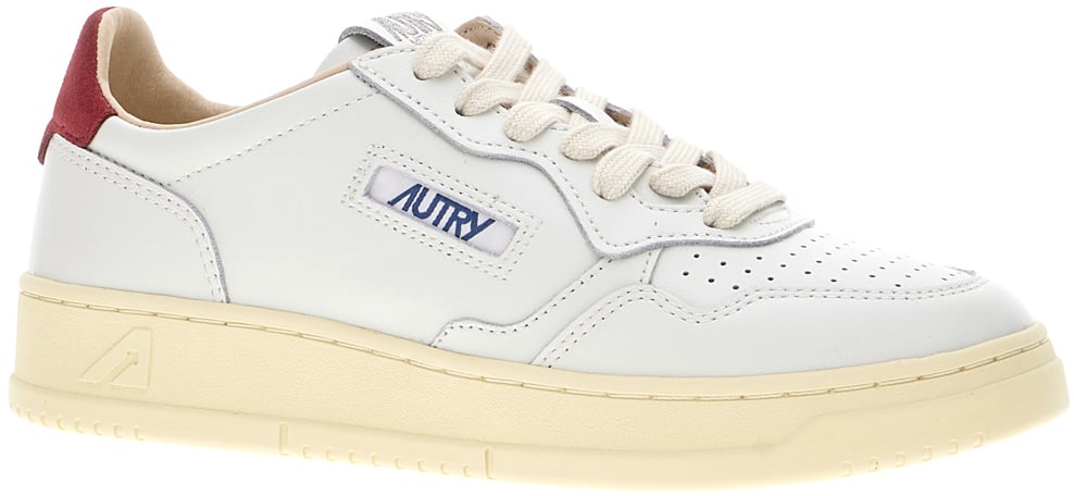 Autry White leather Medalist sneakers Wit
