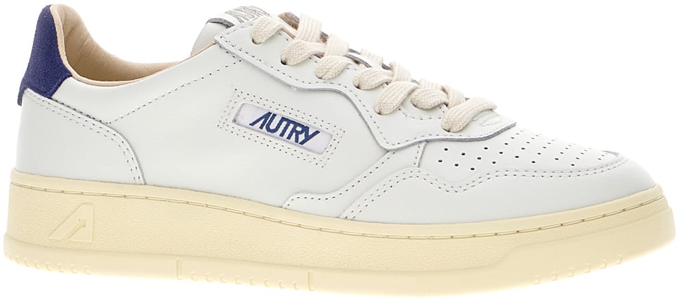 Autry White leather Medalist sneakers Wit