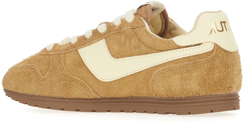Autry Ochre suede Windspin sneakers Geel