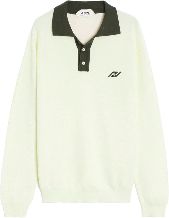 Autry Bicolor Cotton Polo Shirt Divers