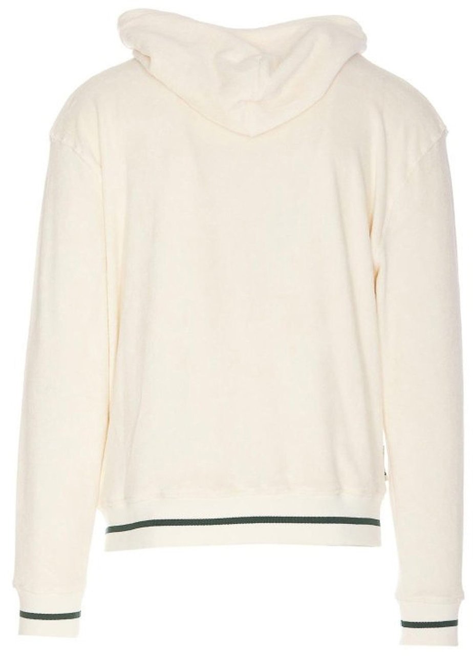 Autry AUTRY Unisex Chenille Staple Hoodie Wit