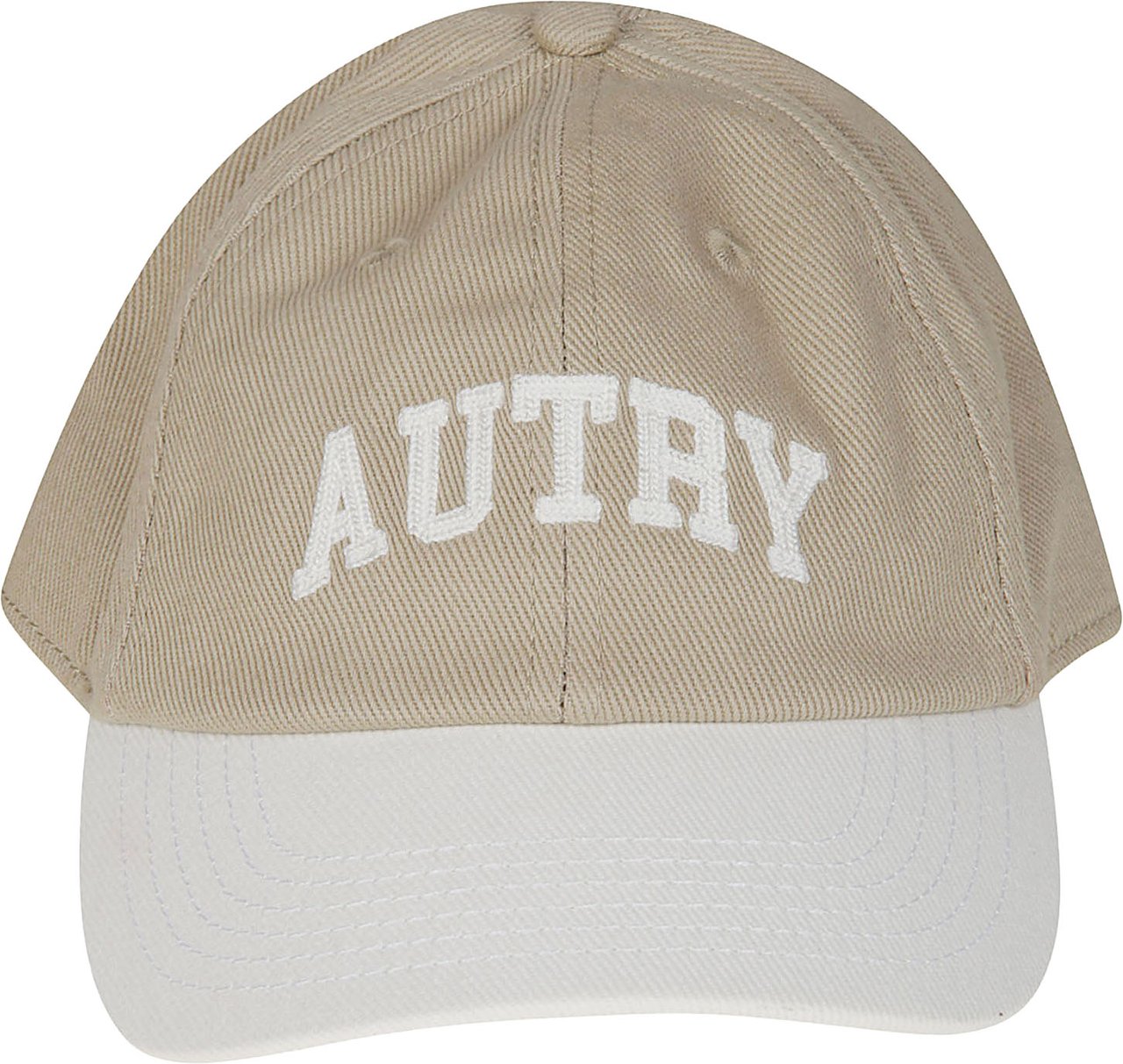Autry Logo Embroidery Baseball Cap Brown Bruin