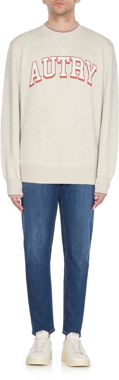 Autry Sneakers Ivory Wit
