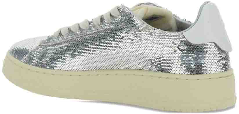 Autry Sneakers Silver Zilver