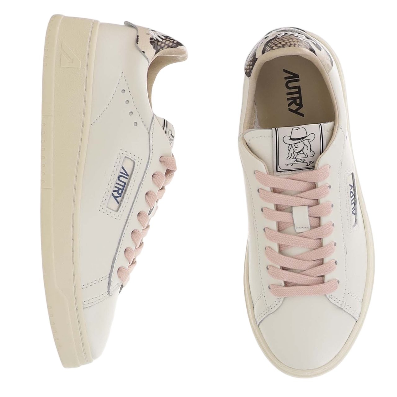 Autry Dallas Low Sneakers Wit