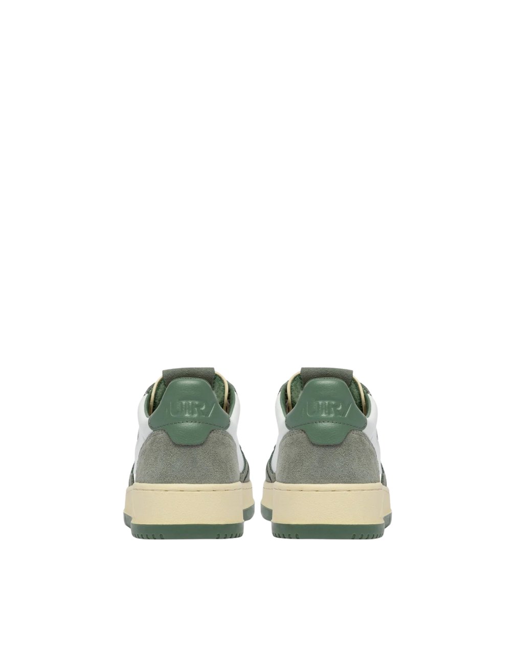 Autry Medalist Low Men’s White/Green Sneakers Neutraal