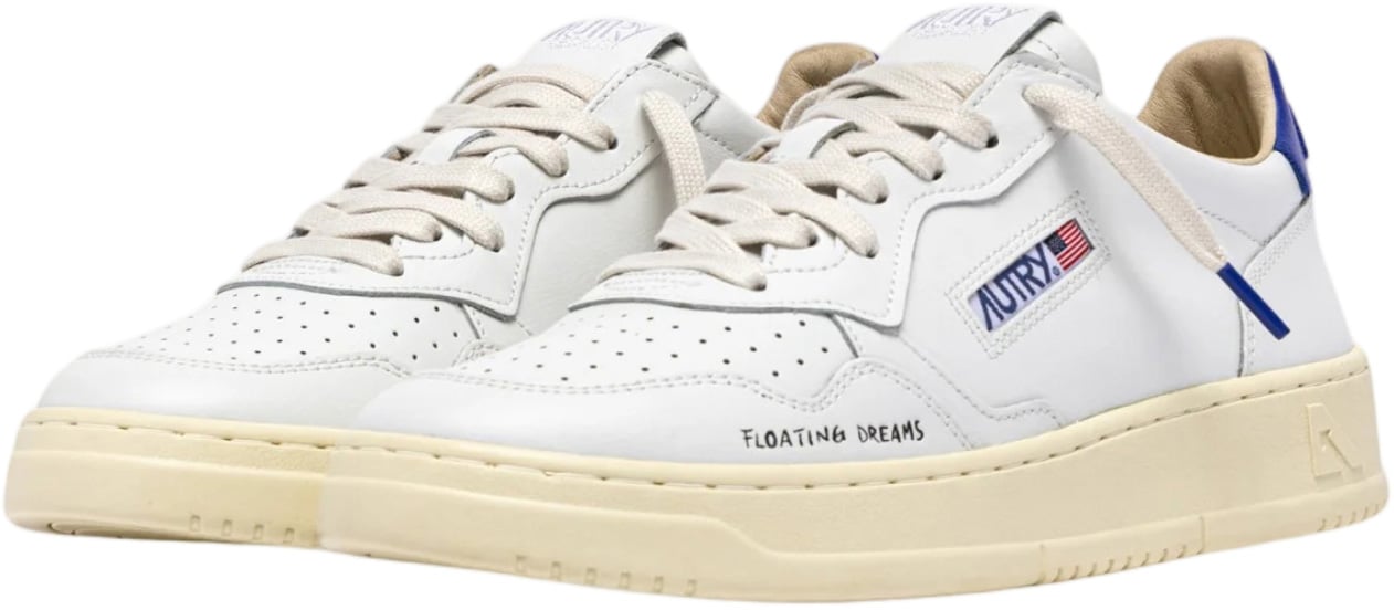 Autry Medalist Low Men’s Marshmallow/Fanta Sneakers Neutraal
