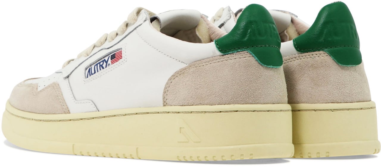 Autry "Medalist Low" sneakers Wit