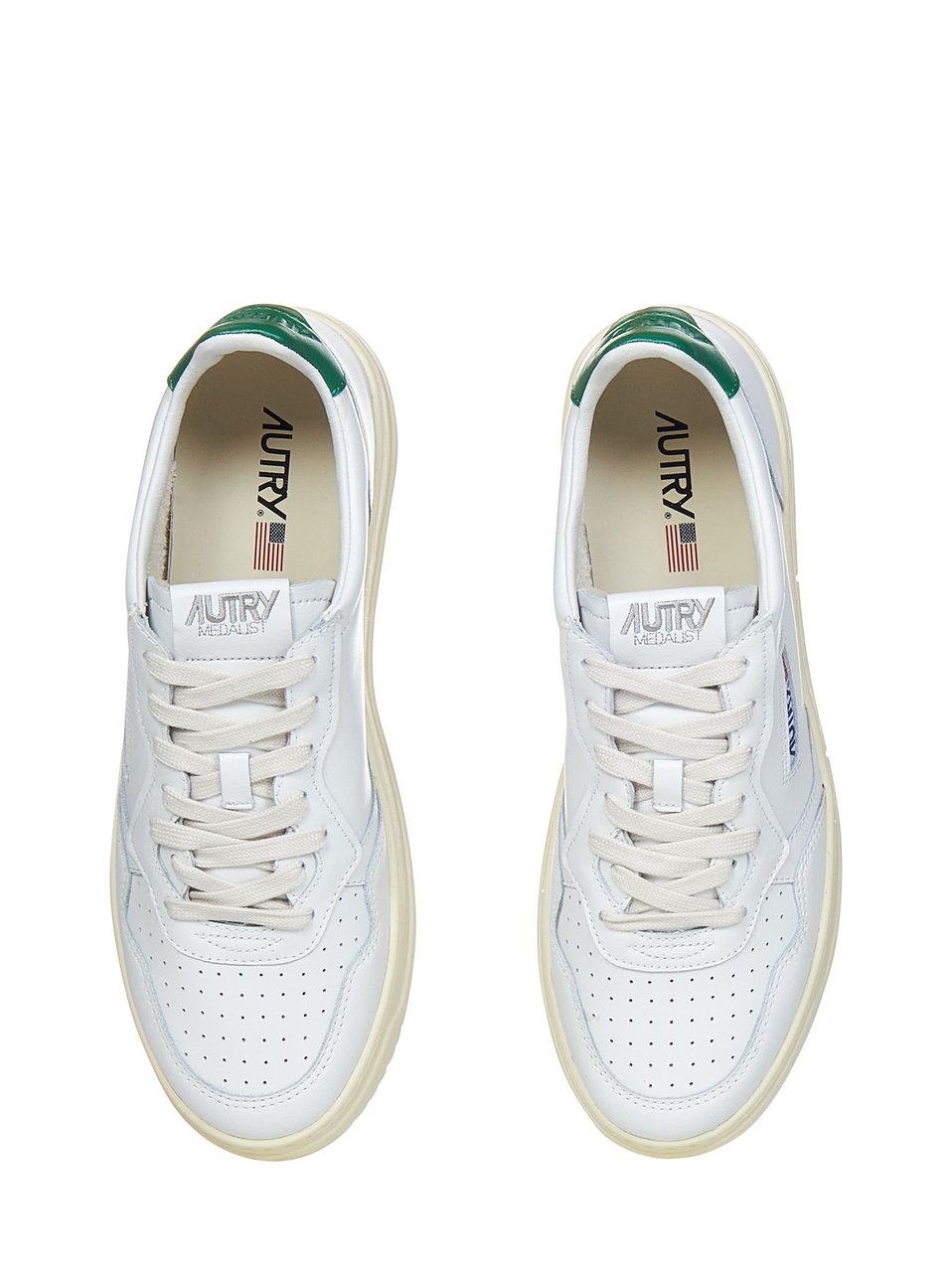 Autry "Medalist Low" sneakers Wit