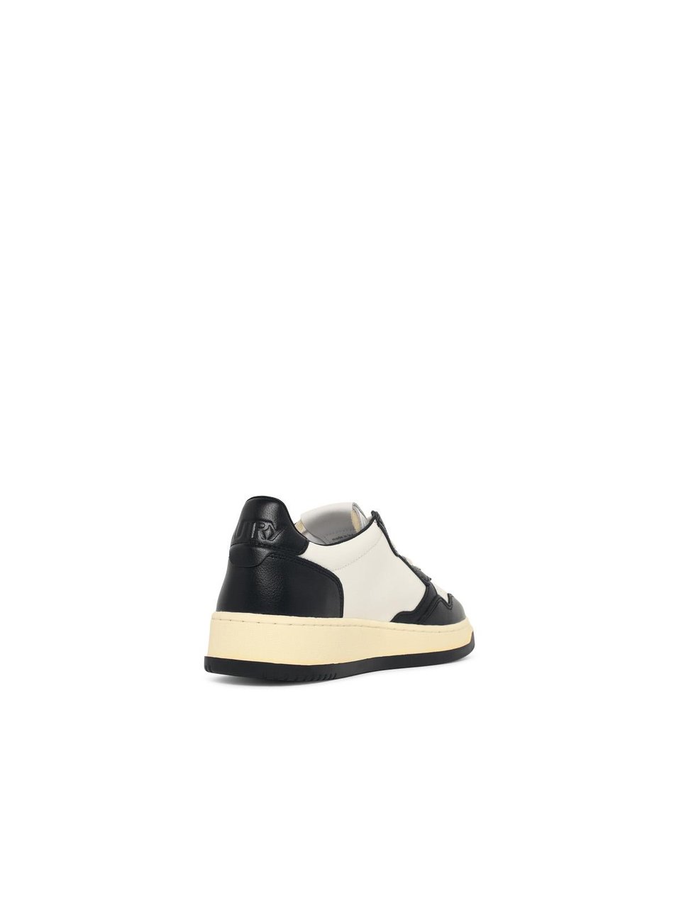 Autry Low-top White Leather Sneakers with Multicolor Logo Wit