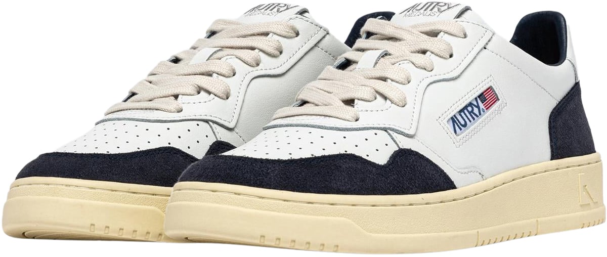 Autry Heren Medalist Low Man Wit
