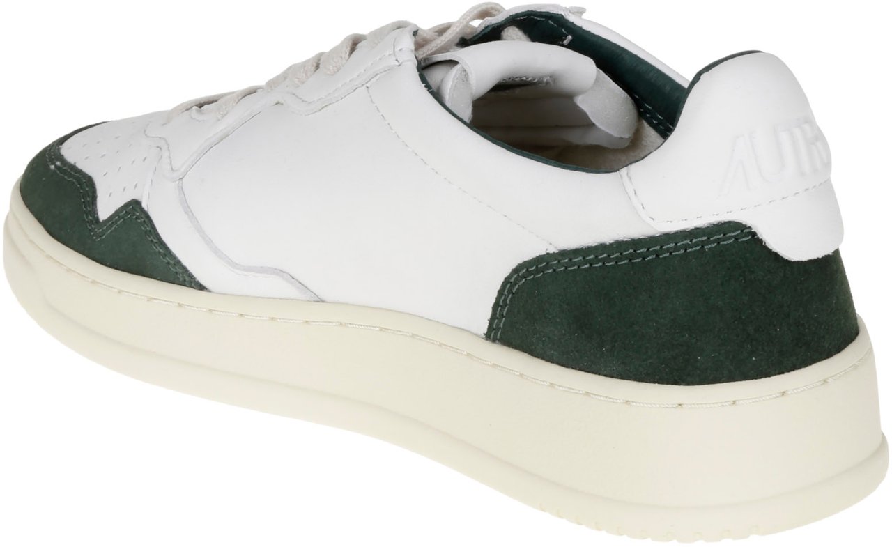 Autry Flat Shoes Green Wit