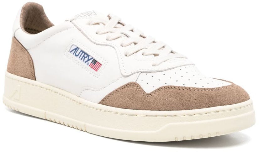 Autry Sneakers Whitetabacco Bruin