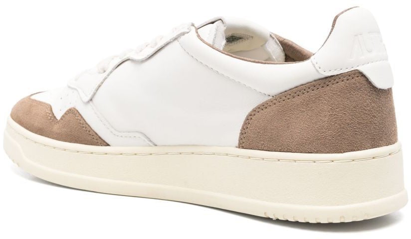 Autry Sneakers Whitetabacco Bruin