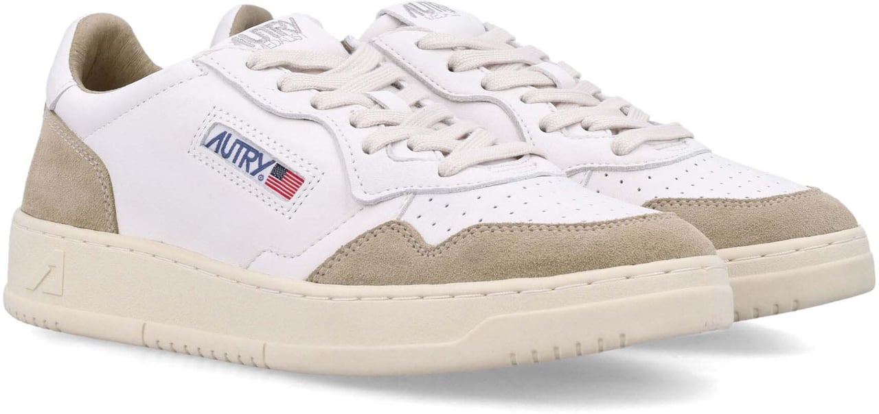 Autry Medalist Low White Sponge Wit