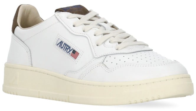 Autry Sneakers Brown Wit