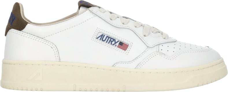 Autry Sneakers Brown Wit