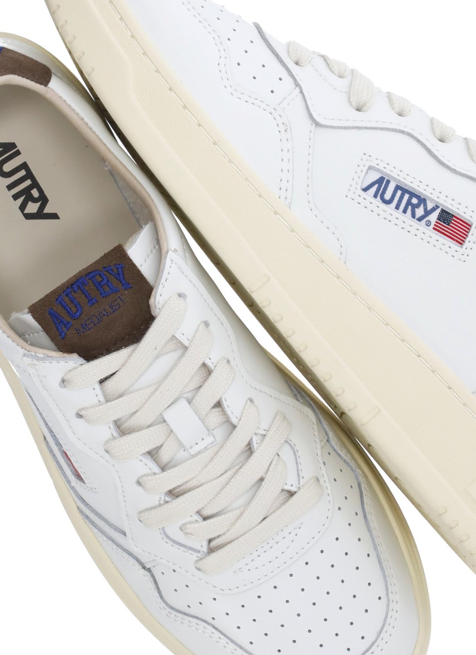 Autry Sneakers Brown Wit