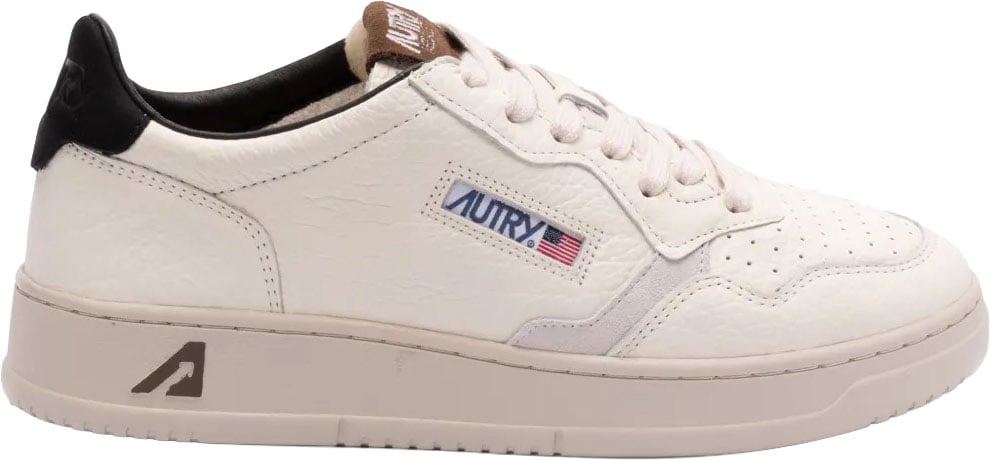 Autry Sneakers Plat/Spon Wit