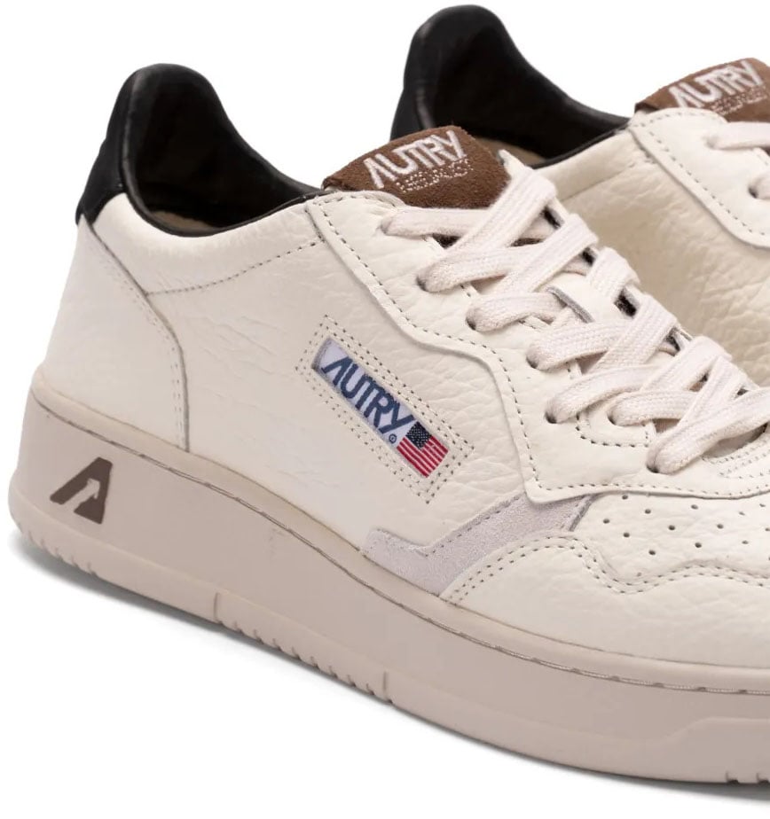 Autry Sneakers Plat/Spon Wit