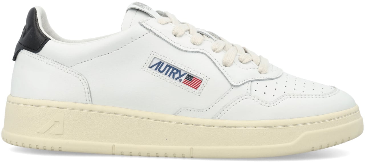 Autry Medalist Low Bianco Wit