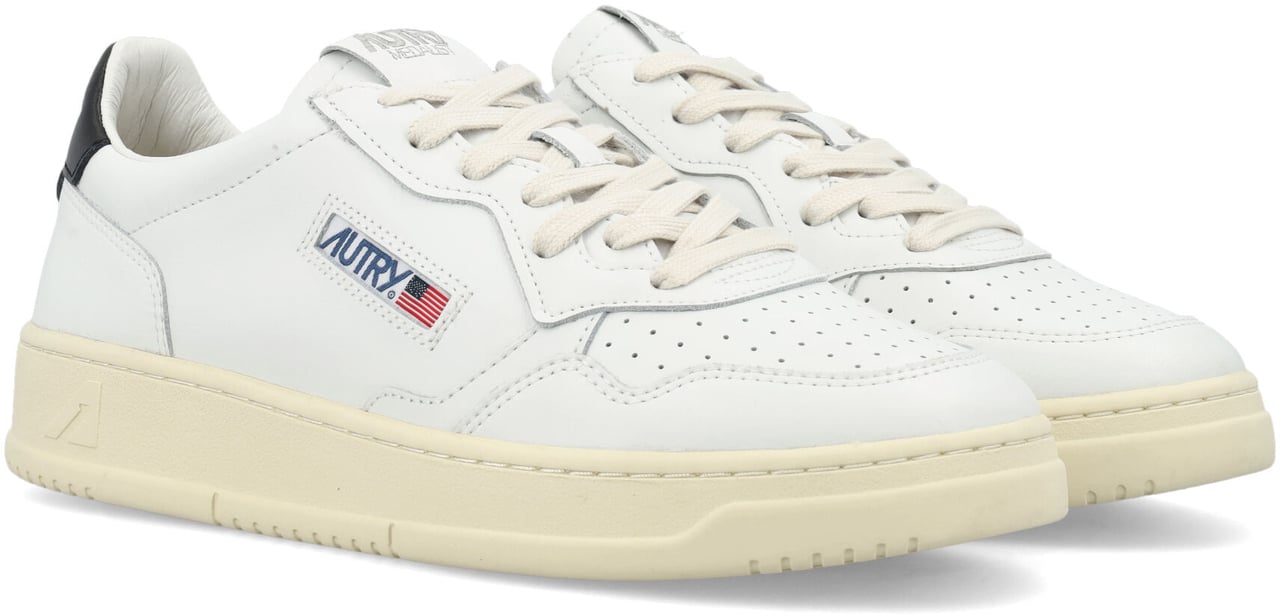 Autry Medalist Low Bianco Wit