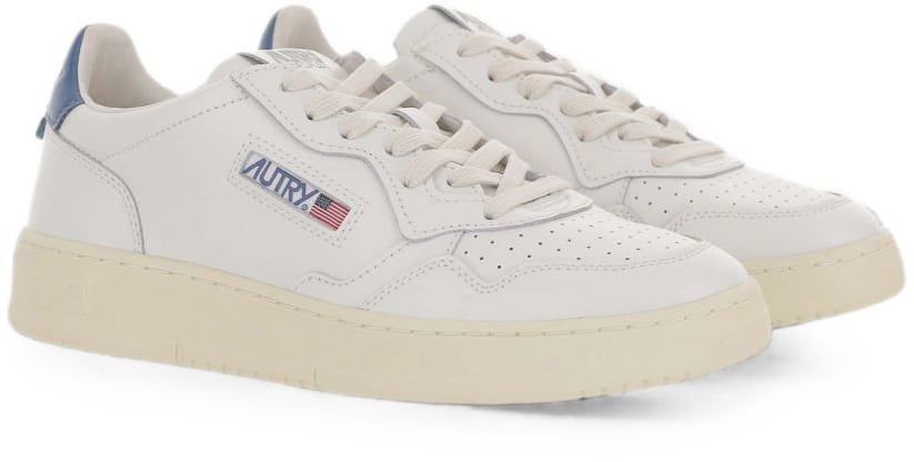 Autry Sneakers Petrol Blue Wit
