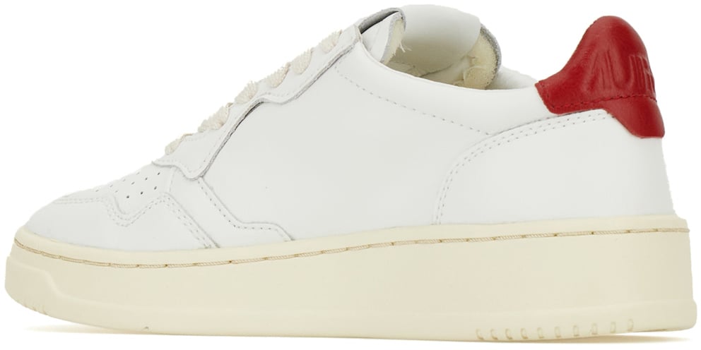 Autry White leather Medalist sneakers Wit
