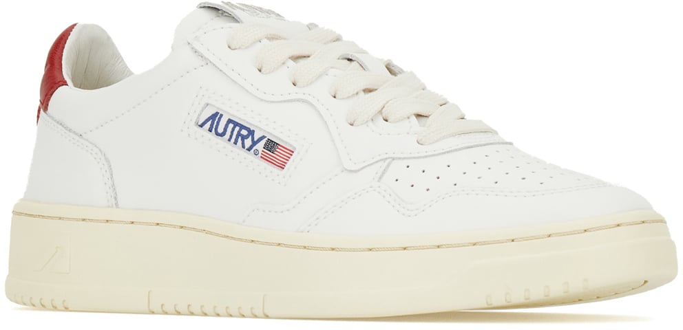 Autry White leather Medalist sneakers Wit