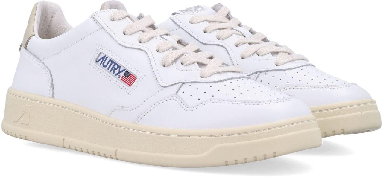 Autry Medalist Low White Tidfoam Wit