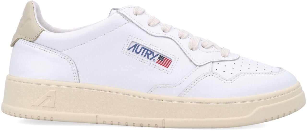 Autry Medalist Low White Tidfoam Wit