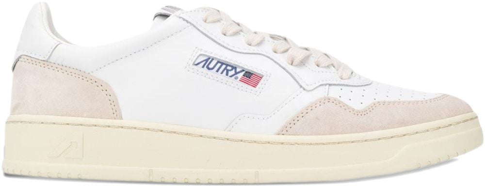 Autry Sneakers Whiteburgundy Rood