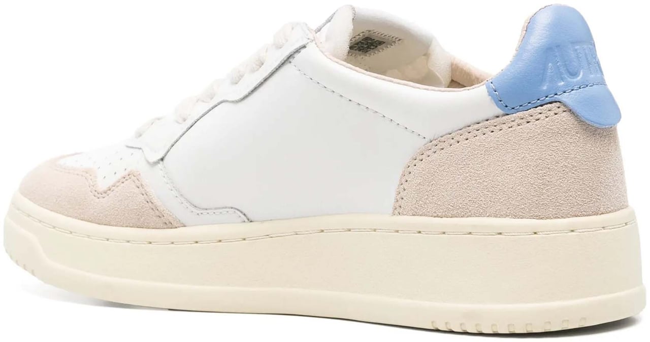 Autry Sneakers Whitedrblue Lichtblauw