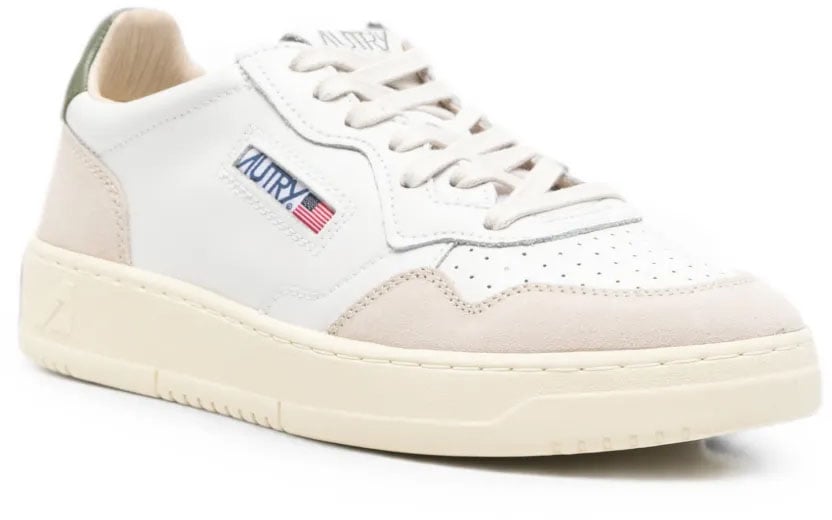 Autry Sneakers Wht/Bronzegrn Wit