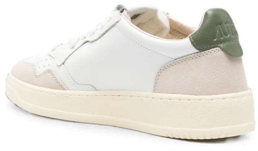 Autry Sneakers Wht/Bronzegrn Wit