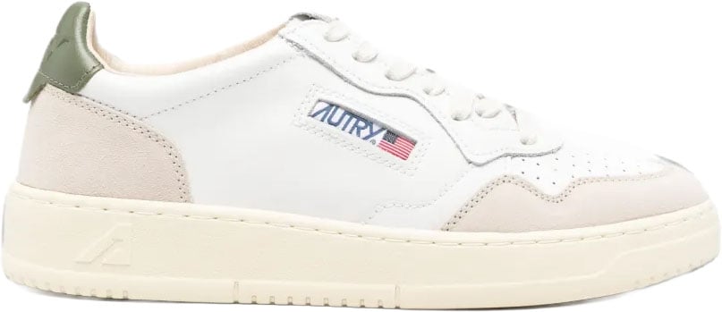 Autry Sneakers Wht/Bronzegrn Wit