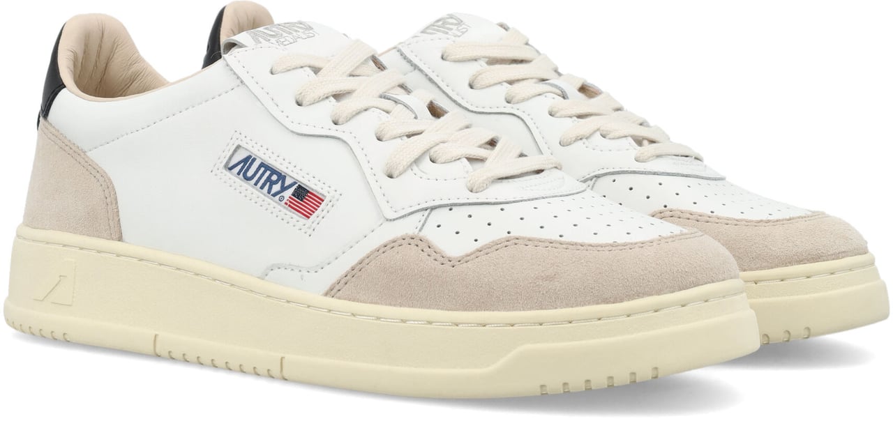 Autry Medalist Low Bianco Wit