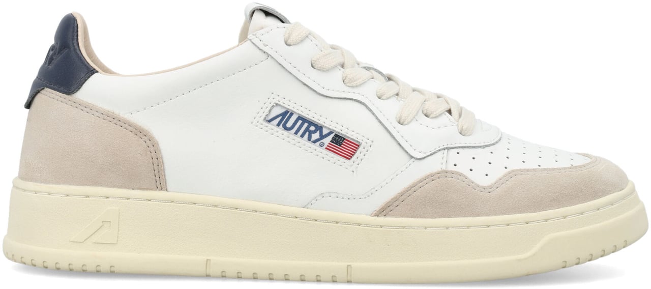 Autry Medalist Low Bianco Wit