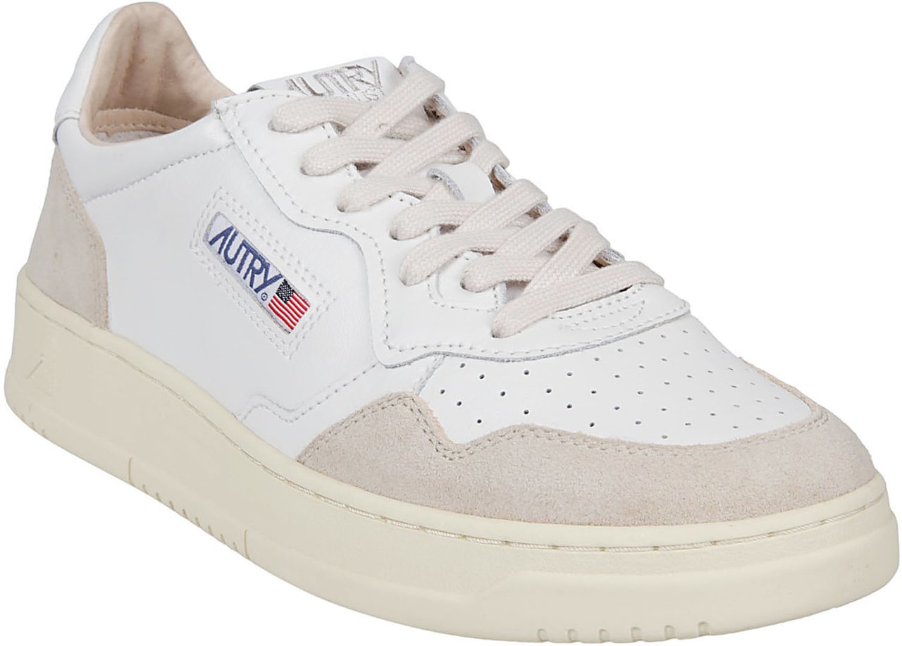 Autry Medalist Low Sneakers White Wit