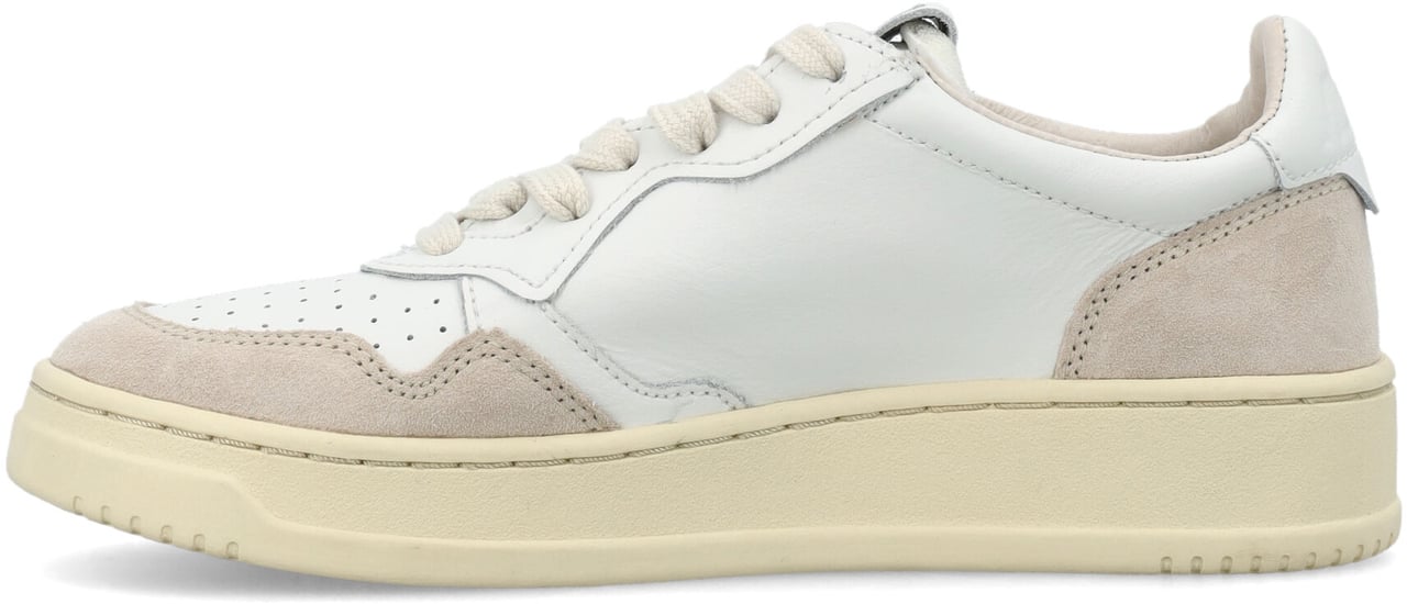 Autry Medalist Low Bianco Wit