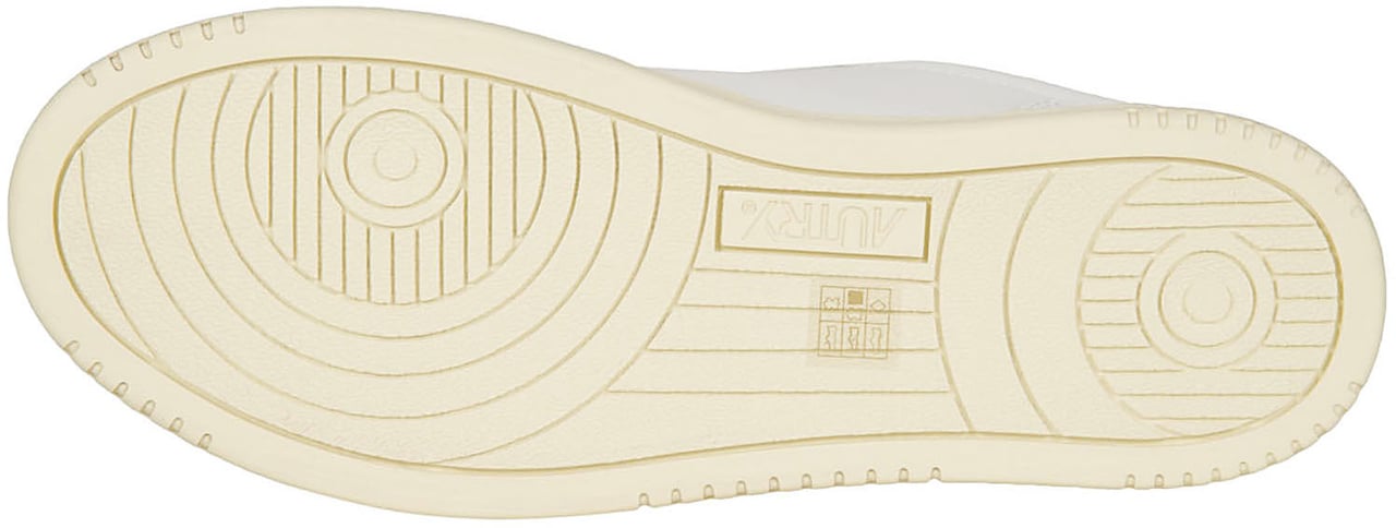 Autry Medalist Low Sneakers White Wit