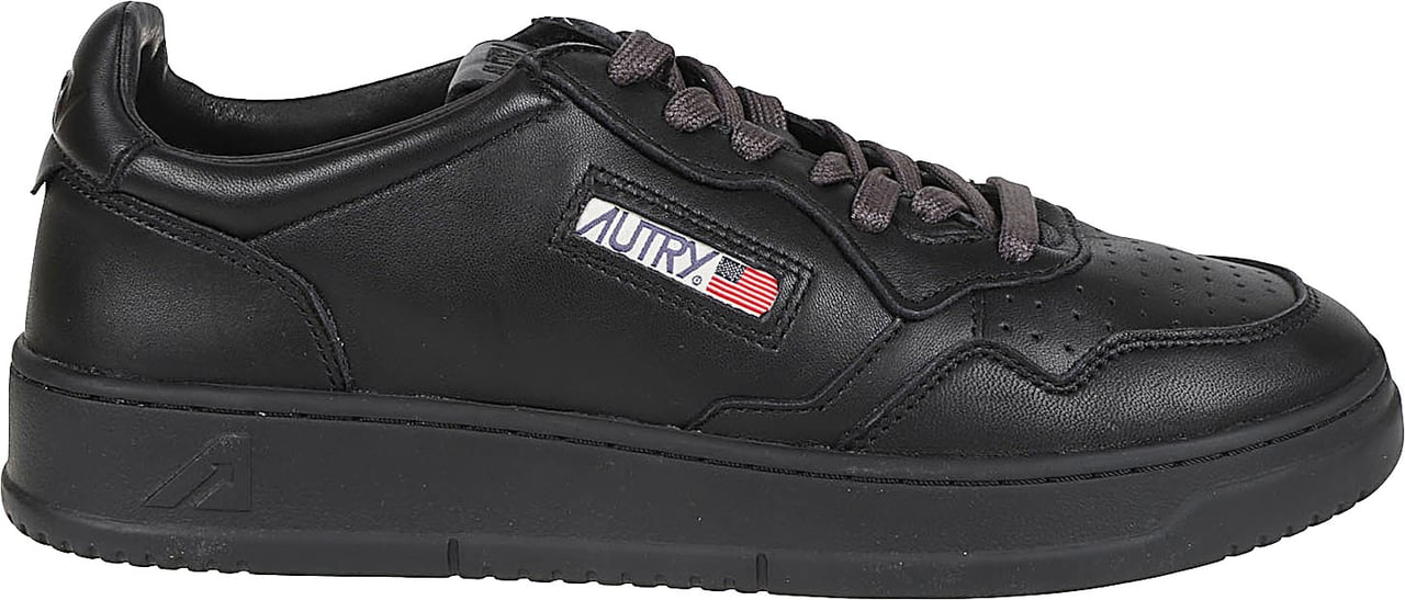 Autry Medalist Low Sneakers Black Zwart