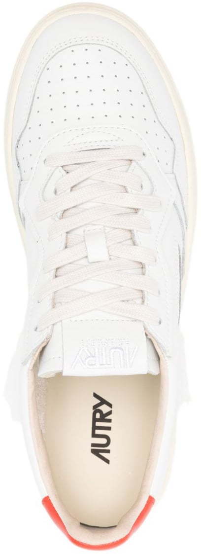 Autry Sneakers Orange Oranje