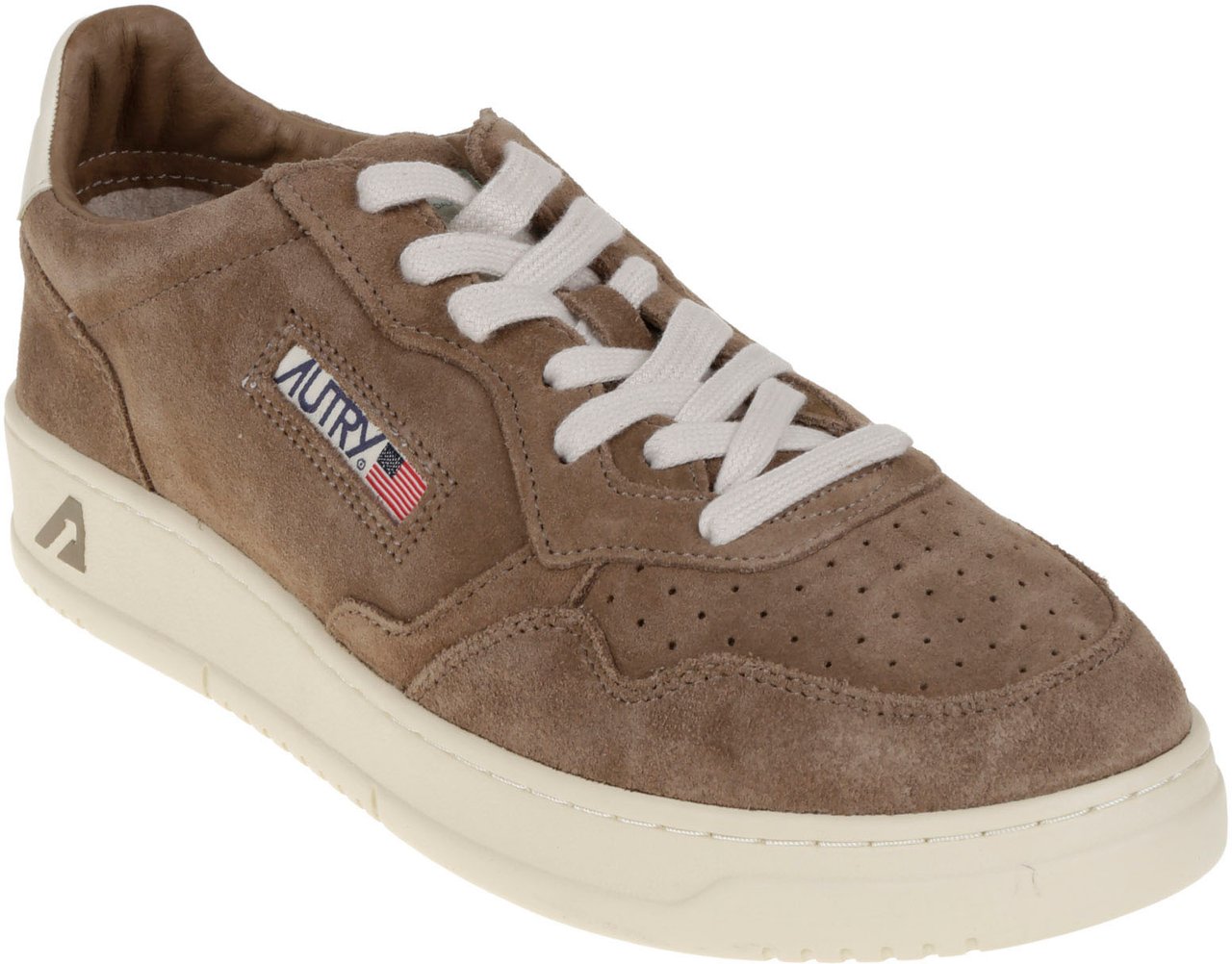 Autry Flat Shoes Brown Taupe